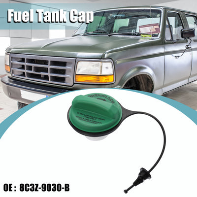 Harfington 8C3Z-9030-B Fuel Tank Cover Door Fuel Tank Cover Replacement Accessories for Ford F-450 Super Duty 2008 for Ford F-550 Super Duty 2008
