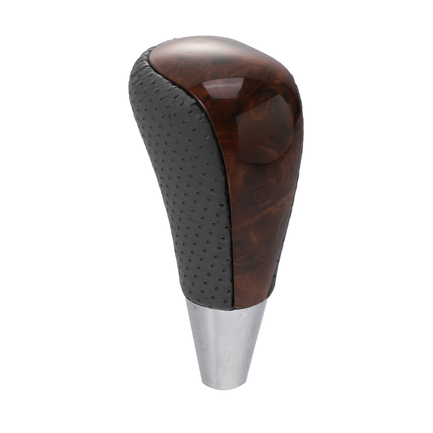 X AUTOHAUX Car Automatic Gear Stick Shift Knob for Toyota RAV4 Corolla Avalon Yaris 4Runner Sienna Camry Tacoma for Lexus ES GS SC RX LS Gray Brown Wood Grain