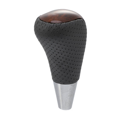 Harfington Car Automatic Gear Stick Shift Knob for Toyota RAV4 Corolla Avalon Yaris 4Runner Sienna Camry Tacoma for Lexus ES GS SC RX LS Gray Brown Wood Grain