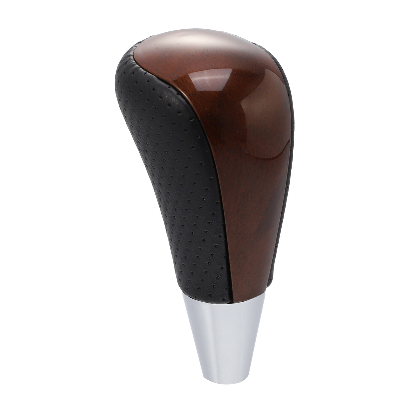 X AUTOHAUX Car Automatic Gear Stick Shift Knob for Toyota RAV4 Corolla Avalon Yaris 4Runner Sienna Camry Tacoma for Lexus ES GS SC RX LS Black Brown Wood Pattern