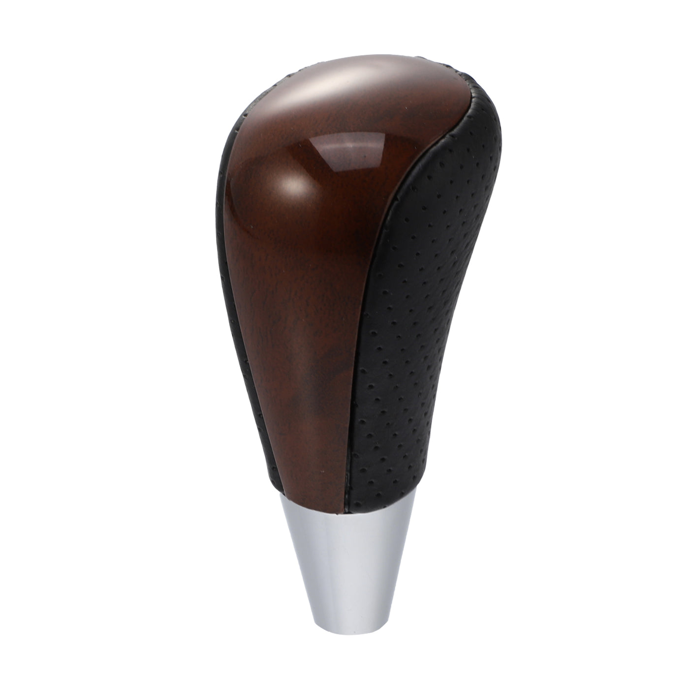 X AUTOHAUX Car Automatic Gear Stick Shift Knob for Toyota RAV4 Corolla Avalon Yaris 4Runner Sienna Camry Tacoma for Lexus ES GS SC RX LS Black Brown Wood Pattern