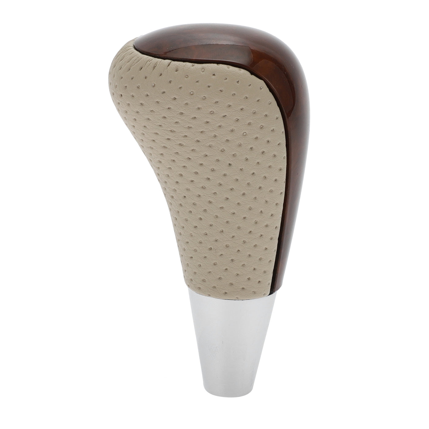 X AUTOHAUX Car Automatic Gear Stick Shift Knob for Toyota RAV4 Corolla Avalon Yaris 4Runner Sienna Camry Tacoma for Lexus ES GS SC RX LS Beige Brown Wood Pattern