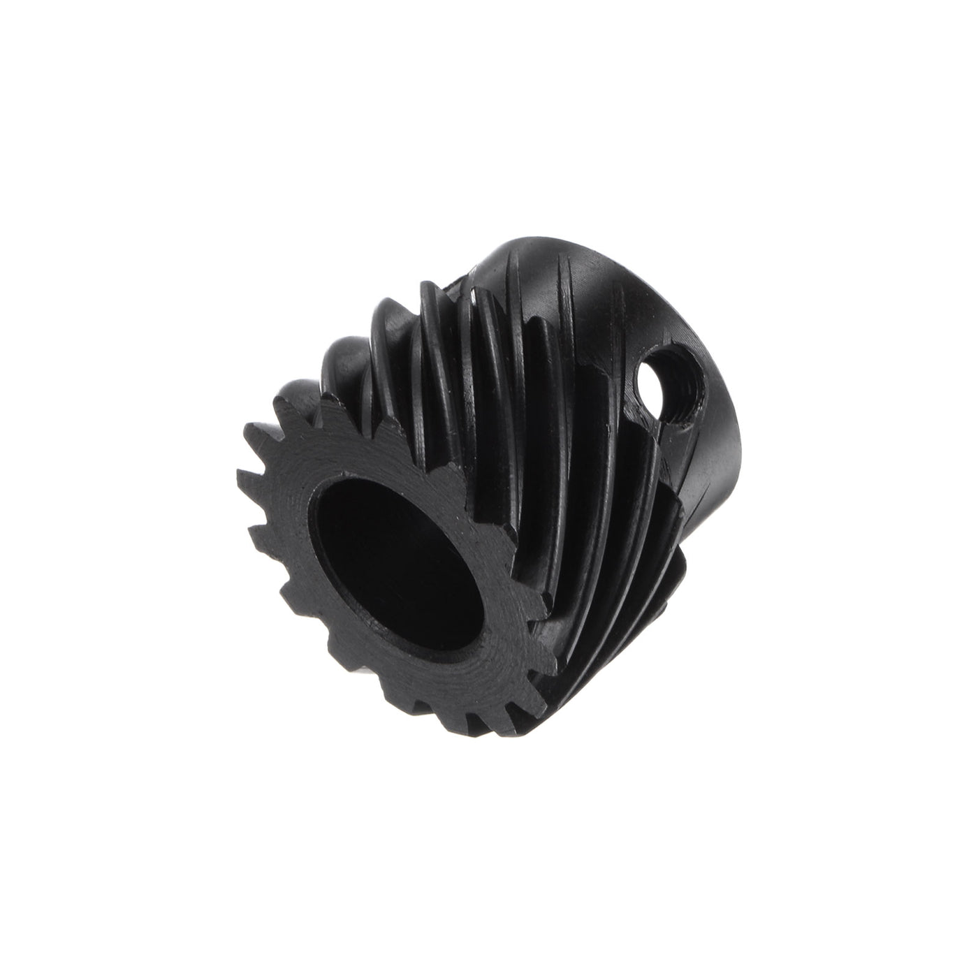 Harfington Helical Gear 12mm Aperture 16T 1 Mod Hardened Steel Motor Gear, Left Direction