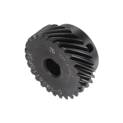 Harfington Helical Gear 10mm Inner Diameter 26T 1 Mod Steel Motor Gear, Right Direction