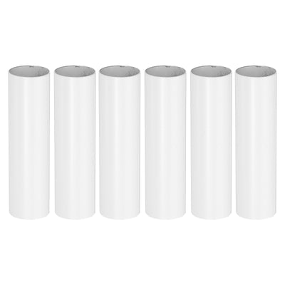 Harfington E12 Candle Socket Covers, 3.1 Inch Candelabra Base Holder, White 6 Pcs