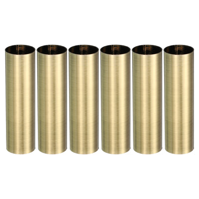 Harfington E12 Candle Socket Covers, 3.1 Inch Candelabra Base Holder, Bronze 6 Pcs