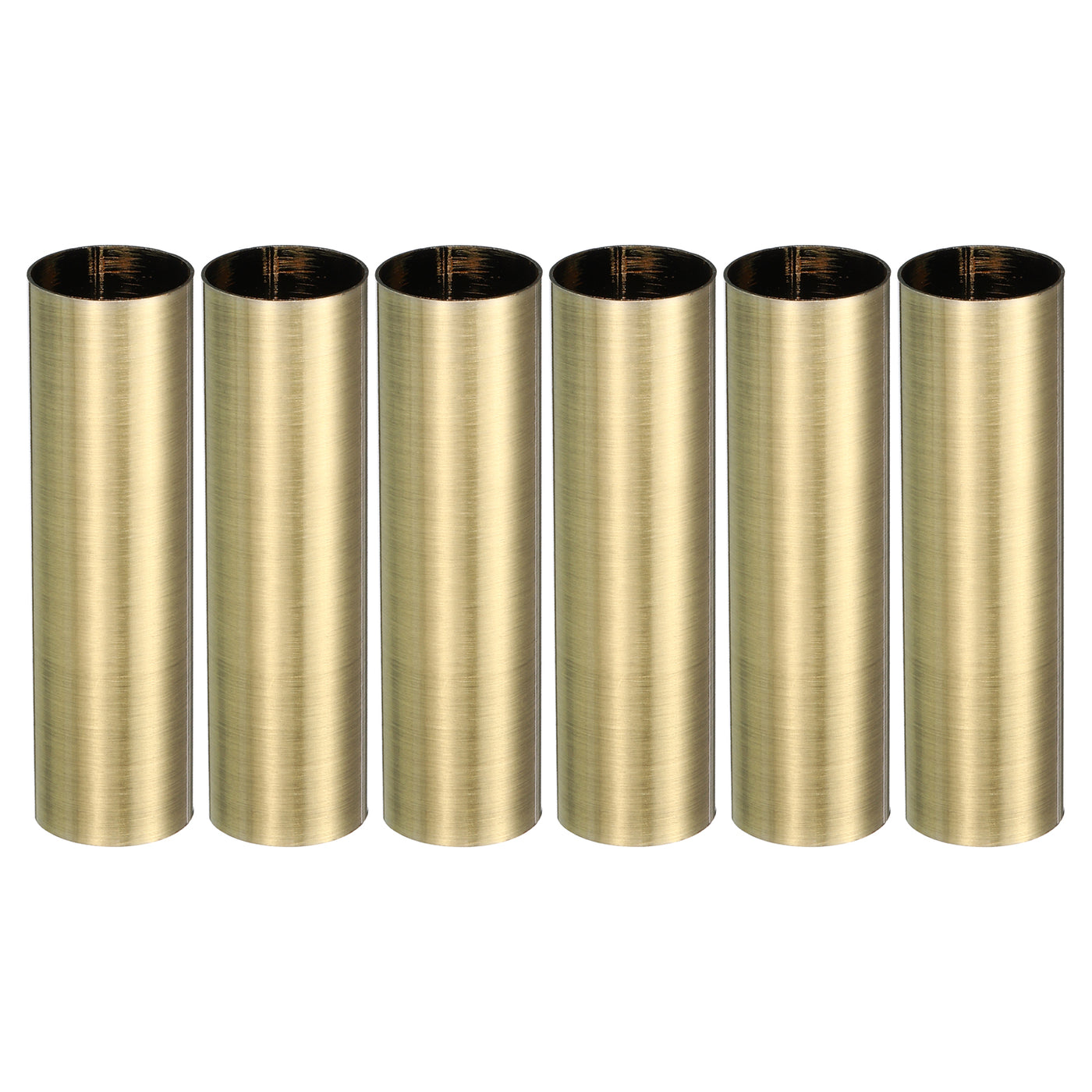 Harfington E12 Candle Socket Covers, 3.1 Inch Candelabra Base Holder, Bronze 6 Pcs