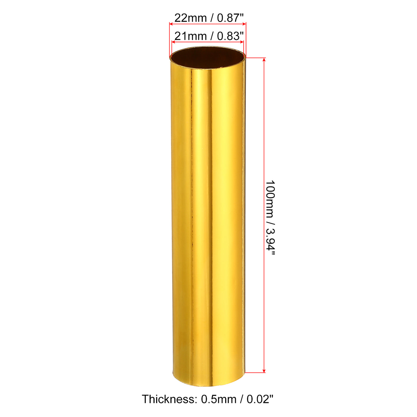 Harfington E12 Candle Socket Covers, 3.9 Inch Candelabra Base Holder, Yellow 12 Pcs