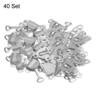 Harfington 40 Sets Sewing Hooks and Eyes Closure Set for Trousers DIY