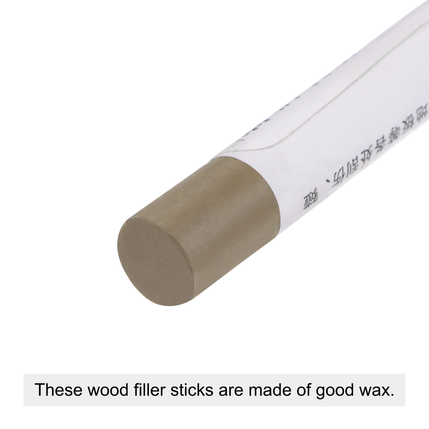 uxcell Uxcell Wood Wax Filler Stick, Furniture Repairing Crayon Touch Up Pen, Heavy Tan