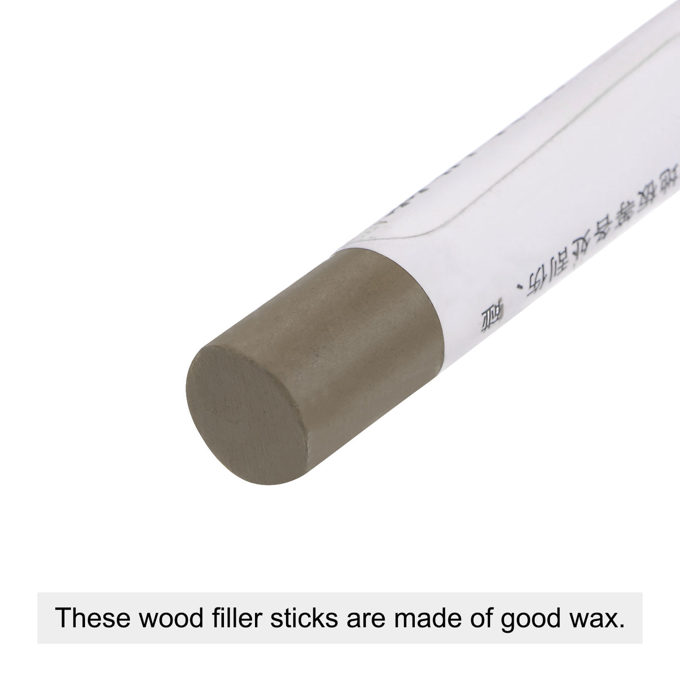 uxcell Uxcell Wood Wax Filler Stick Furniture Repairing Crayon Touch Up Pen, Dark Pastel Brown