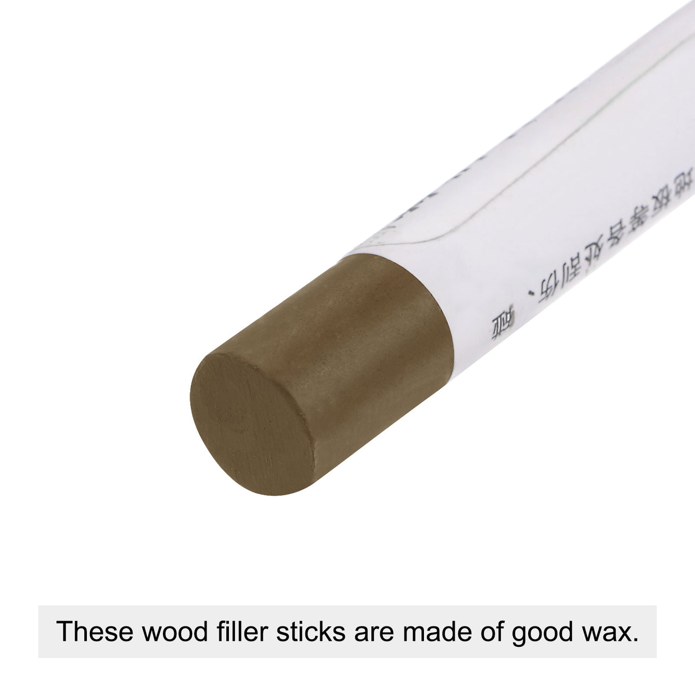 uxcell Uxcell Wood Wax Filler Stick Furniture Repairing Crayon Touch Up Pen, Deep Desert Brown