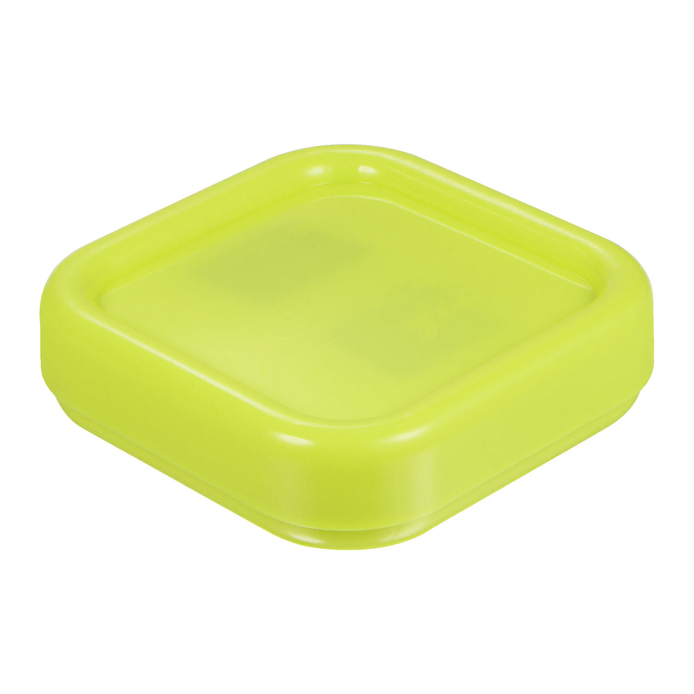 Harfington Magnetic Pin Cushion Square Sewing Pin Holder Storage Case Tool, Yellow-Green