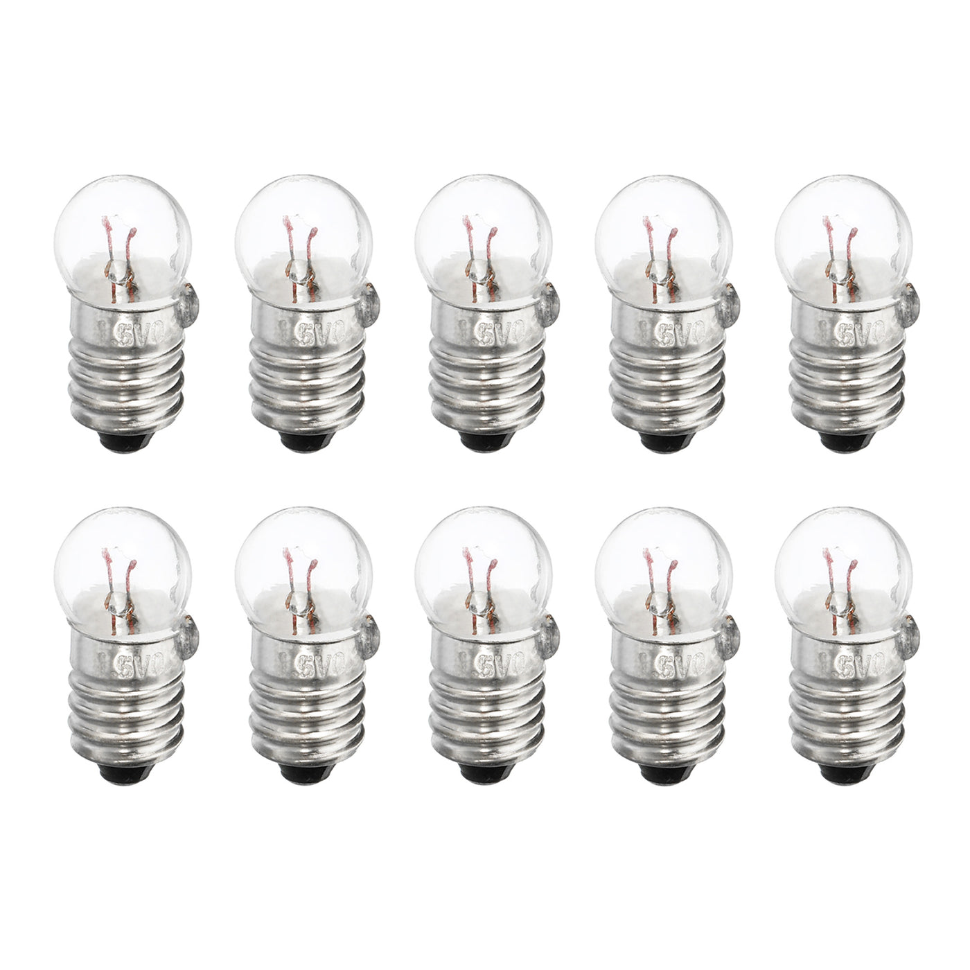 Harfington Screw Base Miniature Bulbs DC Light Mini Lamps with Storage Box