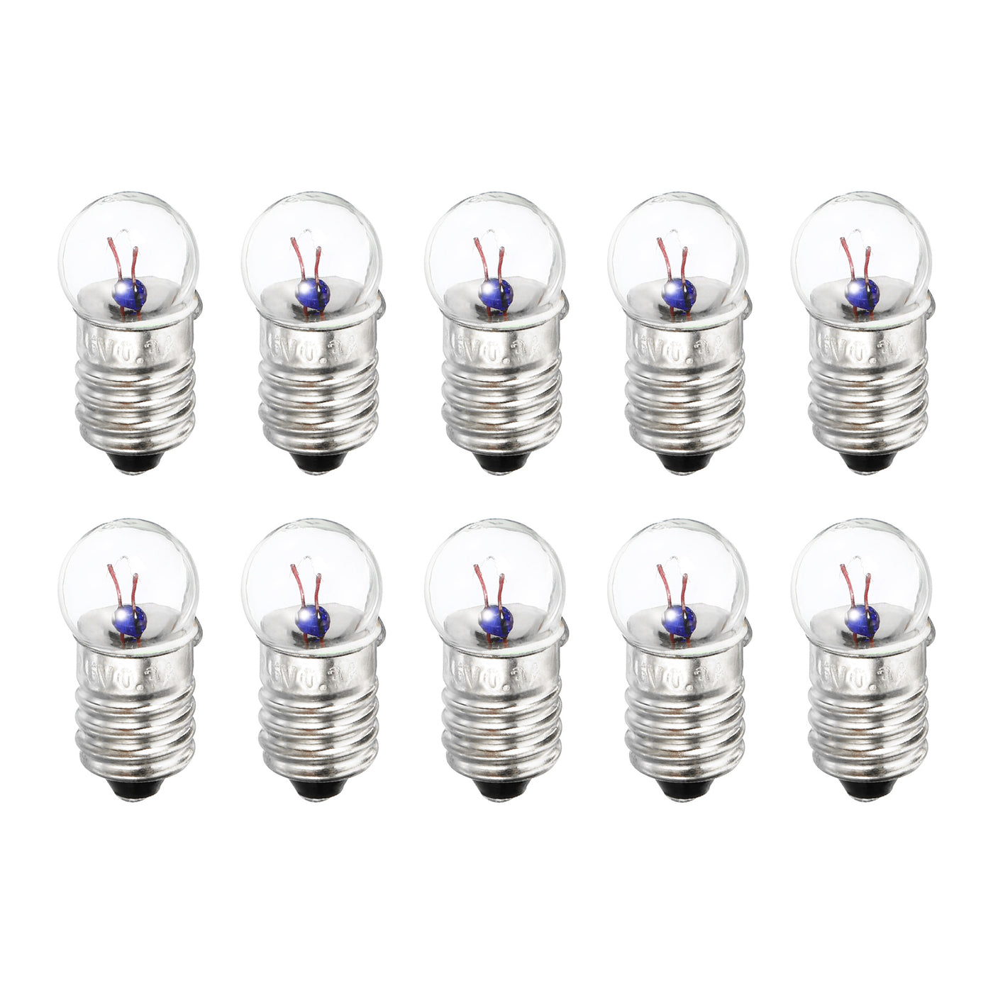 Harfington Screw Base Miniature Bulbs DC Light Mini Lamps with Storage Box