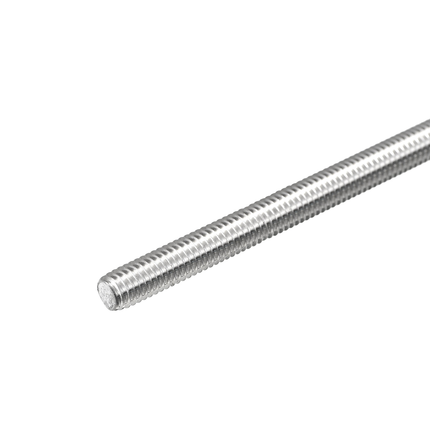 Harfington Fully Threaded Rod M6 x 350mm 1mm Pitch 304 Stainless Steel Right Hand