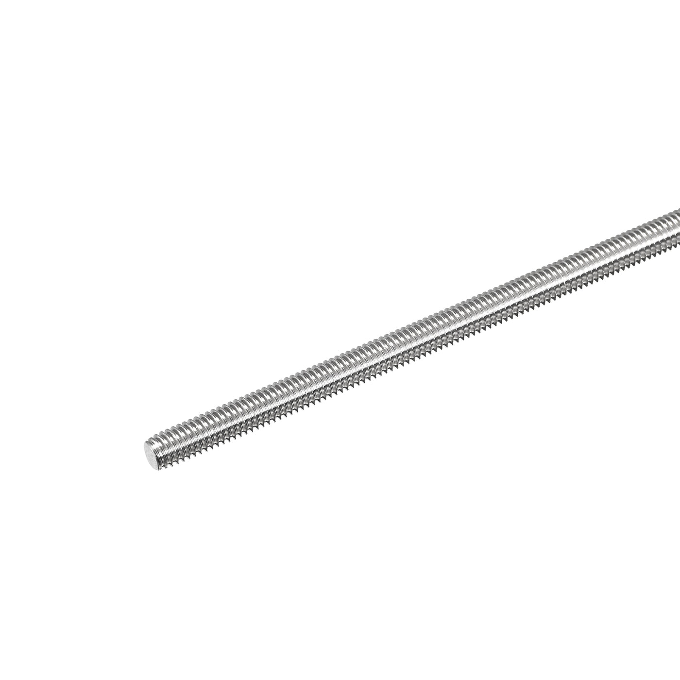 Harfington Fully Threaded Rod M6 x 350mm 1mm Pitch 304 Stainless Steel Right Hand