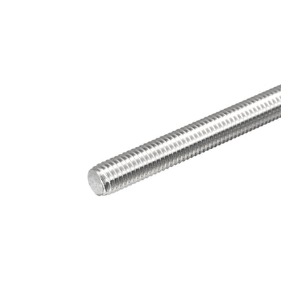 Harfington Fully Threaded Rod M10 x 500mm 1.5mm Pitch 304 Stainless Steel Right Hand