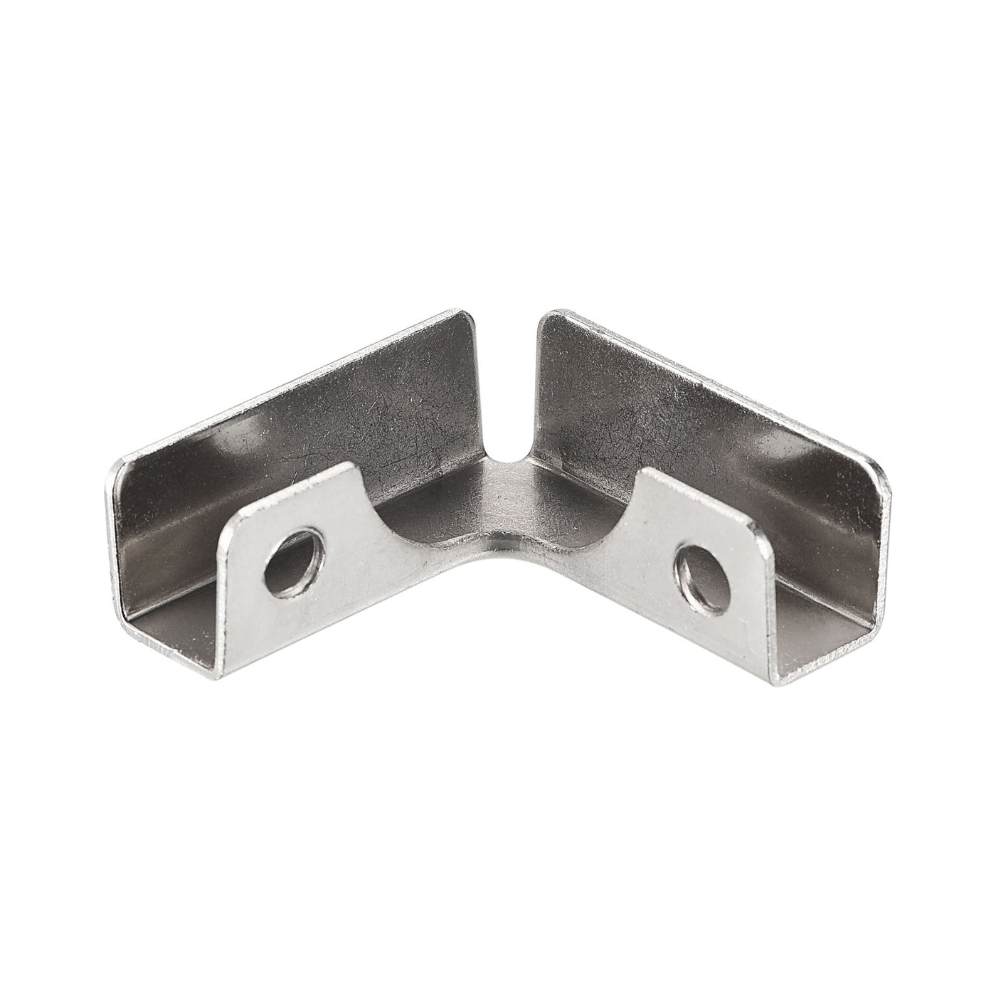 Harfington Glass Fixing Clip, L-shaped Glass Combination Fixing Bracket Reinforced Clip Clamp Hardware Glass Accessories