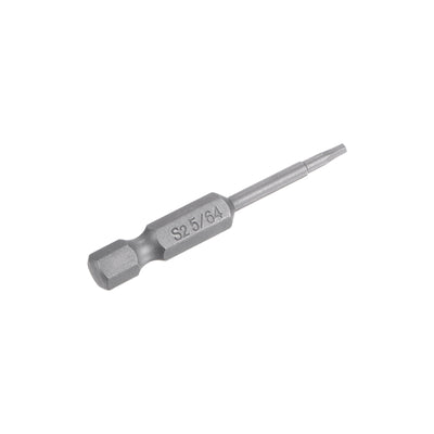 Harfington 5/64" Hex Screwdriver Bit SAE 1/4" Hex Shank 2" Length Magnetic Power Drill Bits