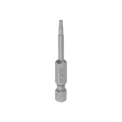 Harfington 3/32" Hex Screwdriver Bit SAE 1/4" Hex Shank 2" Length Magnetic Power Drill Bits