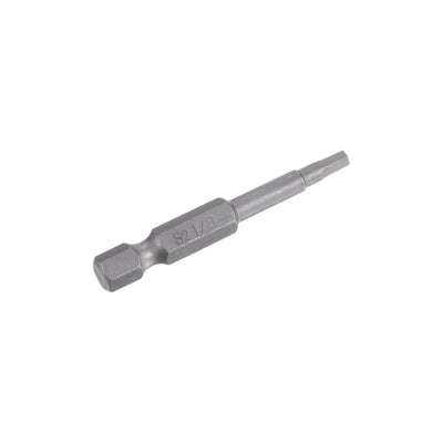 Harfington 1/8" Hex Screwdriver Bit SAE 1/4" Hex Shank 2" Length Magnetic Power Drill Bits