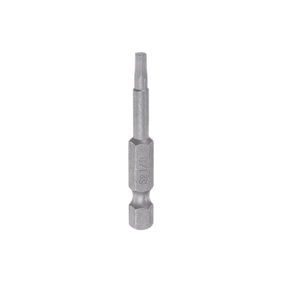 Harfington 1/8" Hex Screwdriver Bit SAE 1/4" Hex Shank 2" Length Magnetic Power Drill Bits