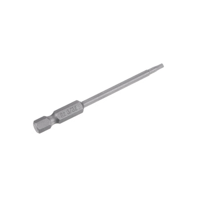 Harfington 3/32" Hex Screwdriver Bit SAE 1/4" Hex Shank 3" Length Magnetic Power Drill Bits