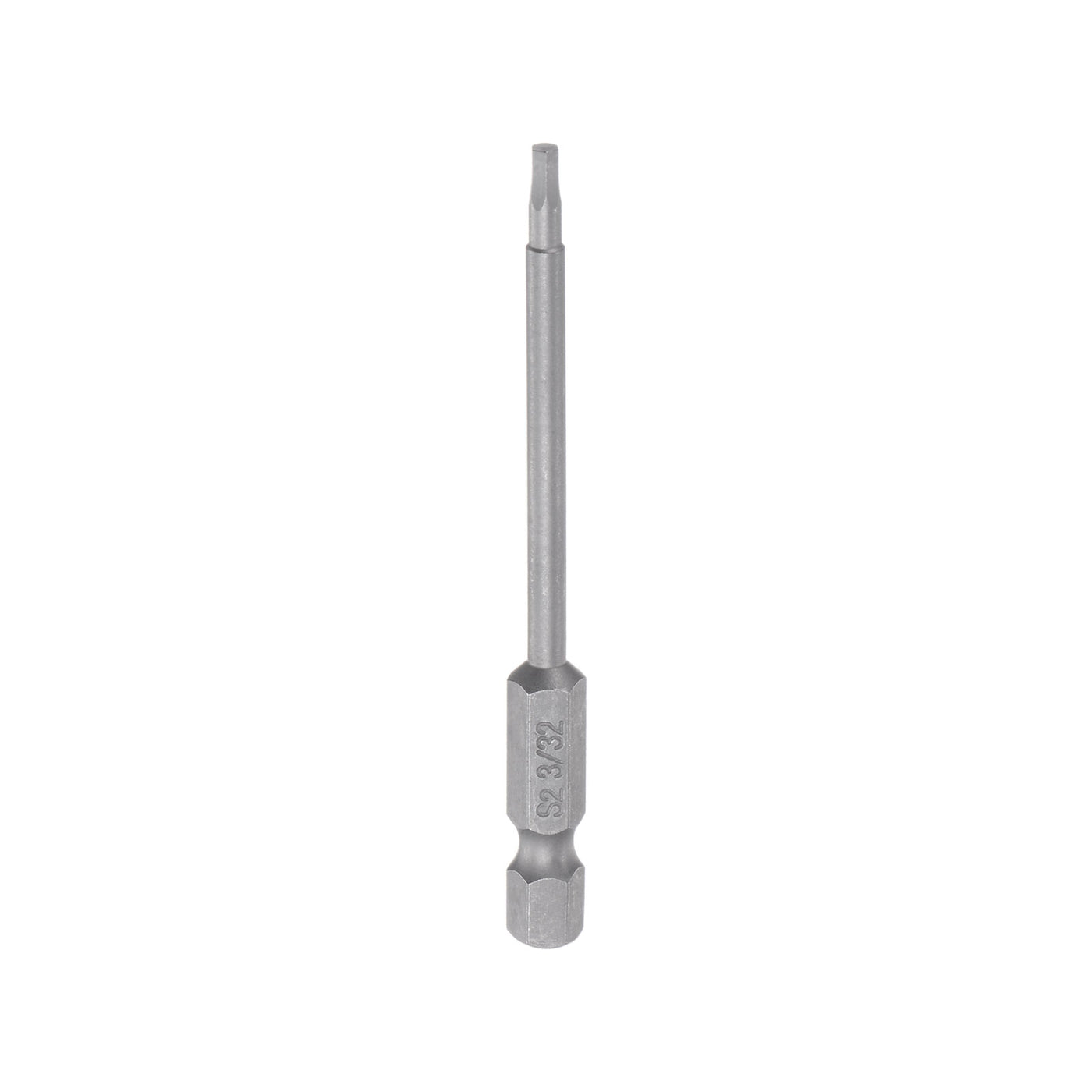 Harfington 3/32" Hex Screwdriver Bit SAE 1/4" Hex Shank 3" Length Magnetic Power Drill Bits