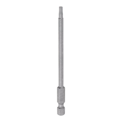 Harfington 1/8" Hex Screwdriver Bit SAE 1/4" Hex Shank 4" Length Magnetic Power Drill Bits