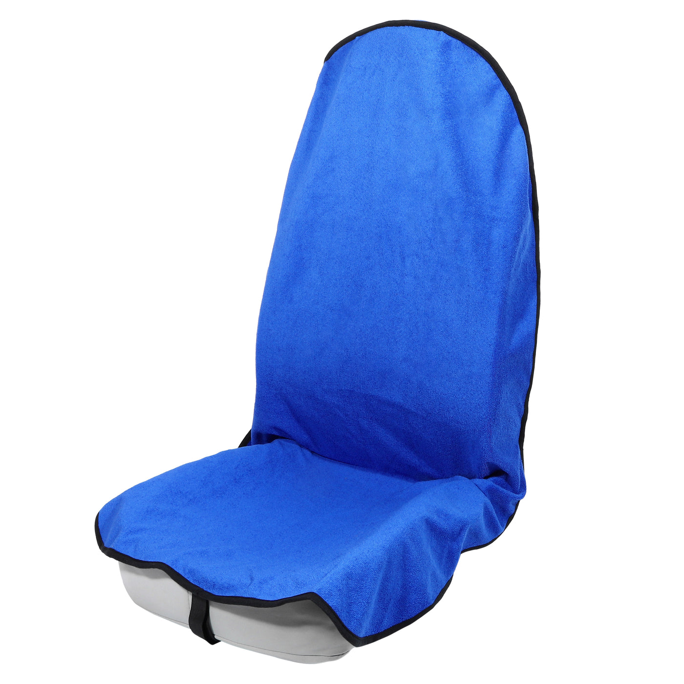 X AUTOHAUX Blue Universal Car Seat Cover Anti-Slip Towel Seat Protector Pad for Car Trucks SUV