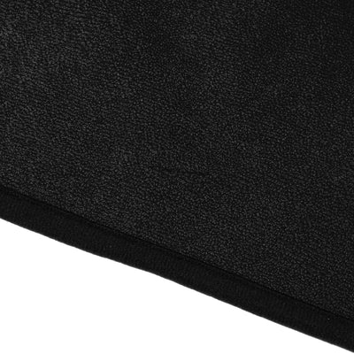 Harfington 2pcs Black Universal Car Seat Cover Anti-Slip Towel Seat Protector Pad for Car Trucks SUV