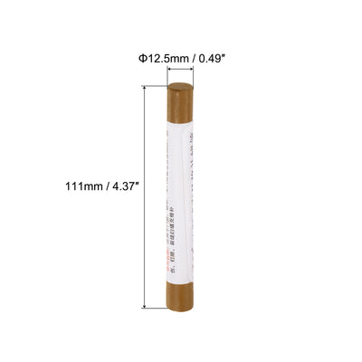 Harfington Uxcell Wood Wax Filler Stick, Furniture Repair Crayon Touch Up Fixing Pen, Copper Brown