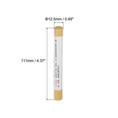 Harfington Uxcell Wood Wax Filler Stick Furniture Touch Up Fixing Crayon, Medium Earth Yellow