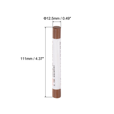 Harfington Uxcell Wood Wax Filler Stick, Furniture Repair Touch Up Fixing Crayon, Dark Reddish