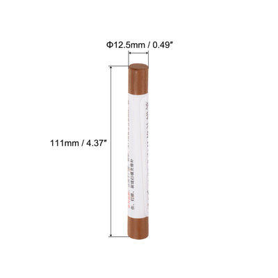 Harfington Uxcell Wood Wax Filler Stick, Furniture Repair Touch Up Fixing Crayon, Rich Reddish