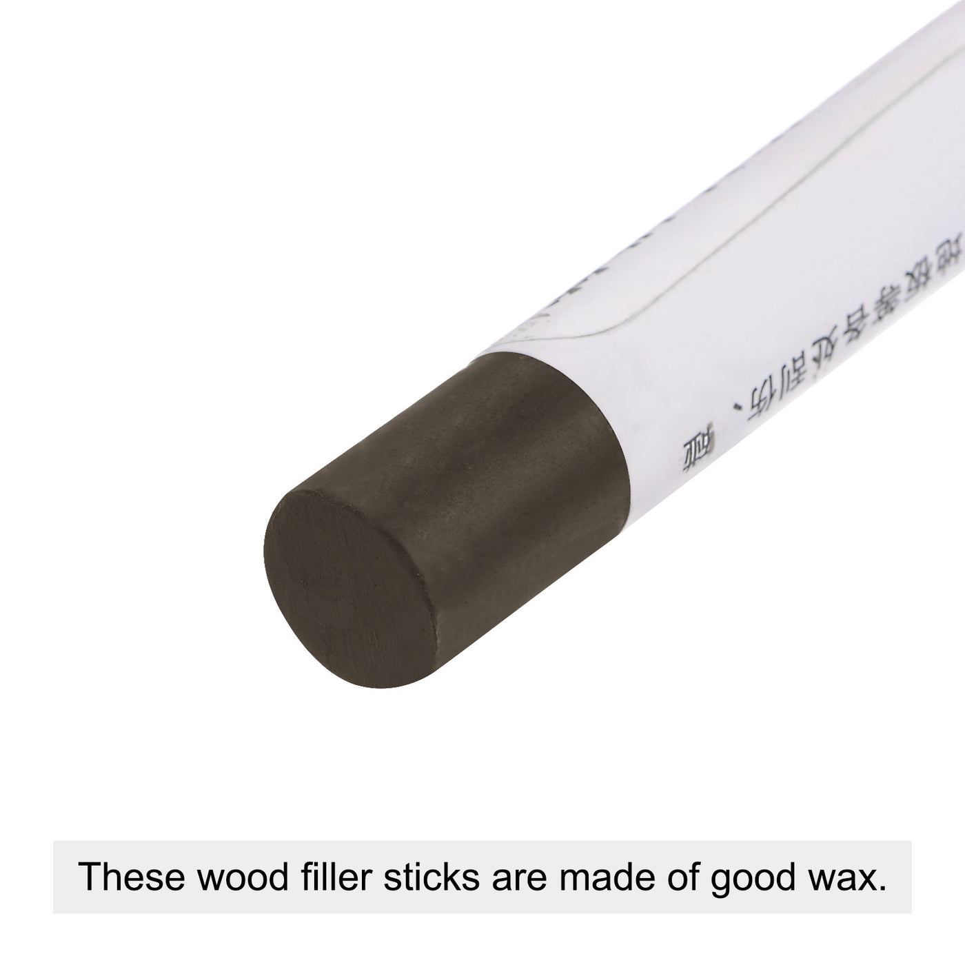 uxcell Uxcell Wood Wax Filler Stick, Furniture Repair Crayon Touch Up Fixing Pen, Heavy Coffee