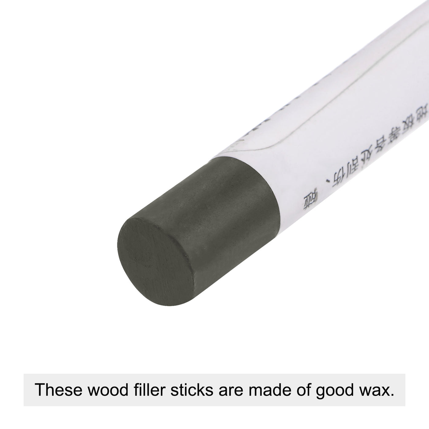 uxcell Uxcell Wood Wax Filler Stick Furniture Repair Touch Up Fixing Crayon, Medium Brown Gray