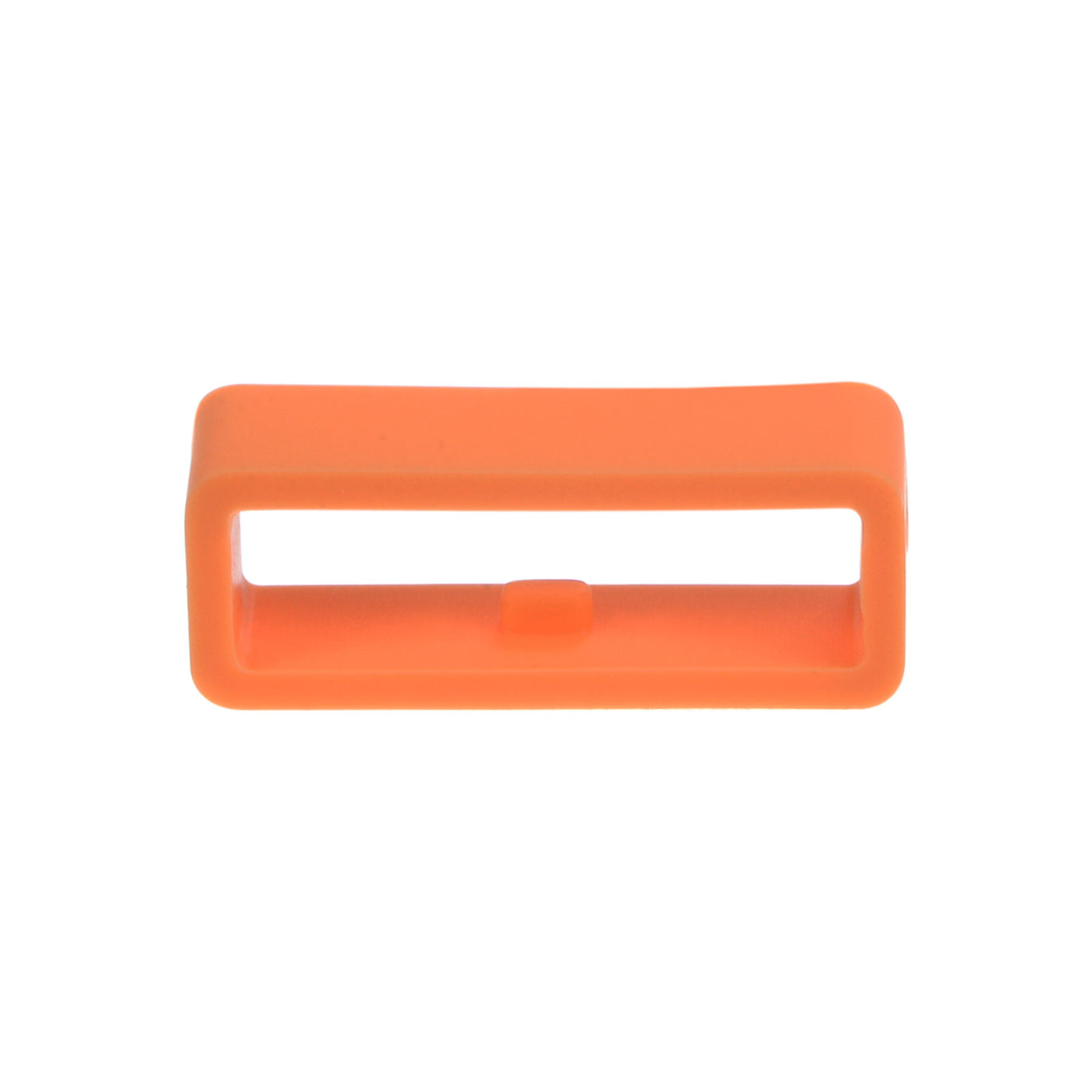 Harfington 6 Stück Uhrenarmbandschlaufe Befestigungsringe 20 mm Gummi Uhrenhalter Keeper Silikon für Uhrenarmband, Orange