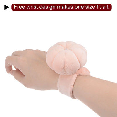 Harfington Wrist Pin Cushions Band Sewing Cushion Needle Holder Pincushion, Pink