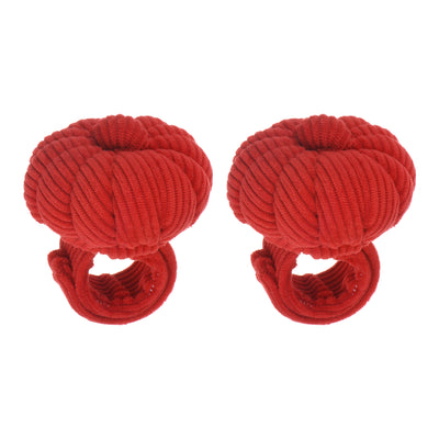 Harfington 2pcs Wrist Pin Cushions Band Sewing Cushion Needle Holder, Red