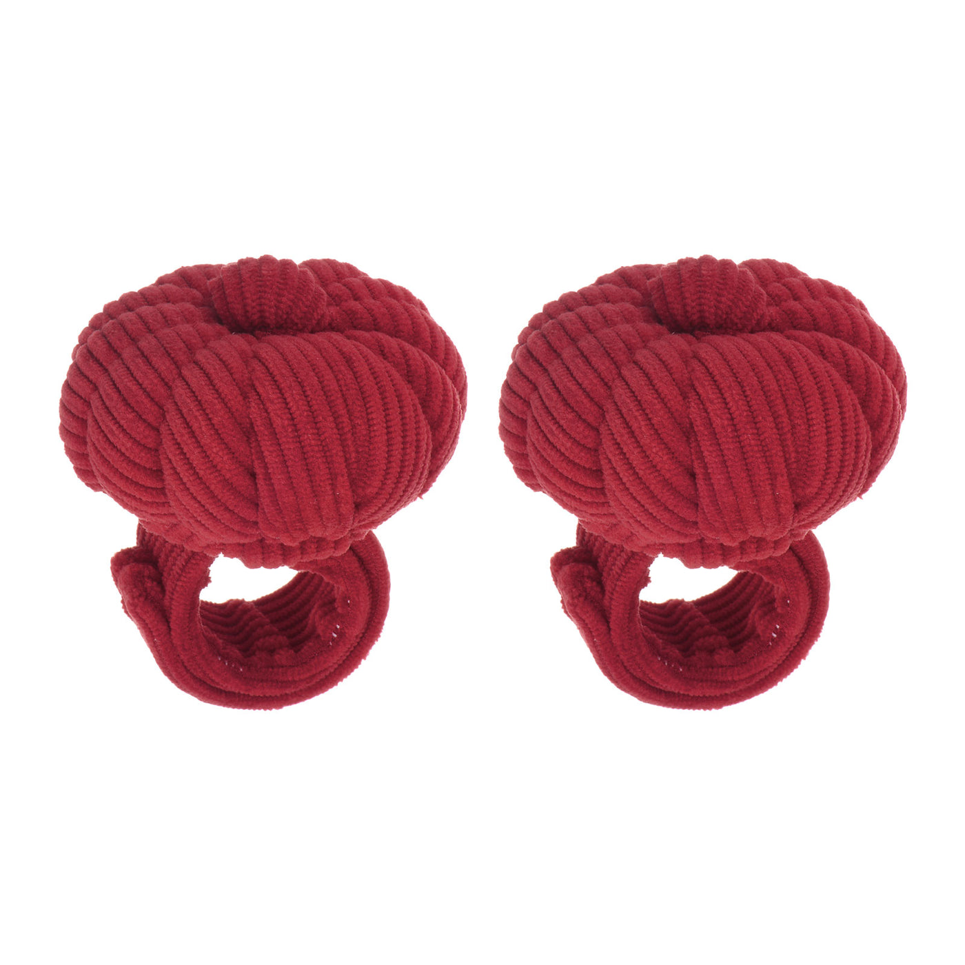 Harfington 2pcs Wrist Pin Cushions Band Sewing Cushion Needle Holder, Dark Red