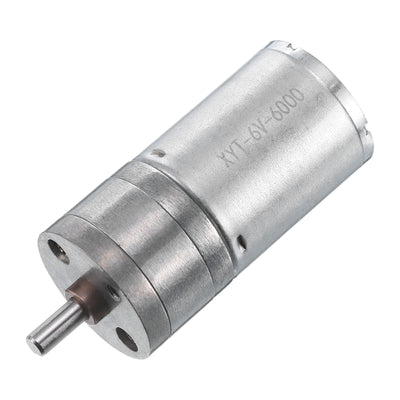 Harfington Micro Speed Reduction Gear Box Motor DC 6V 1360RPM Geared Motor for 370 Motor