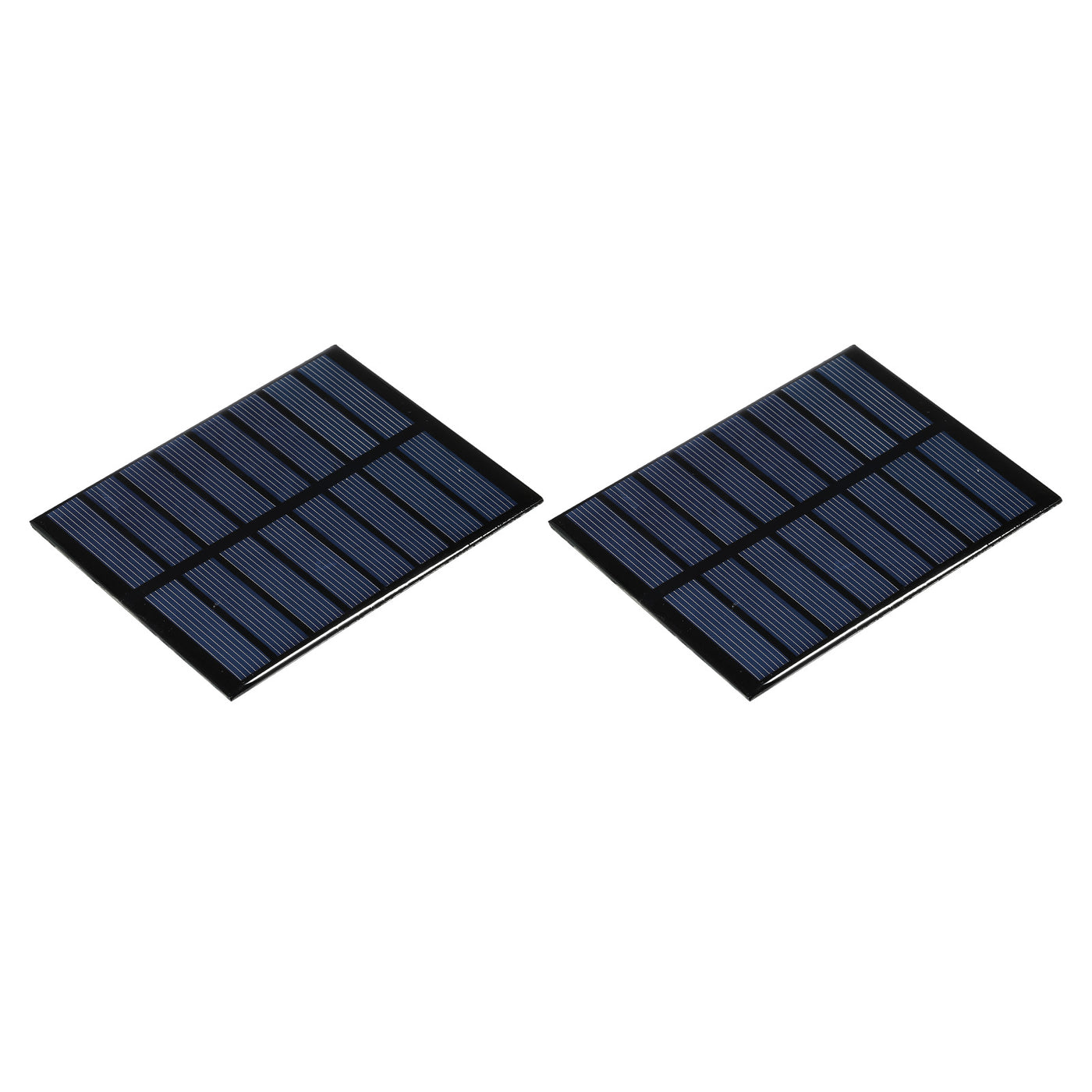 Harfington Mini Solar Panel Cell 4V 200mA 0.8W 100mm x 80mm for DIY Electric Pack of 2