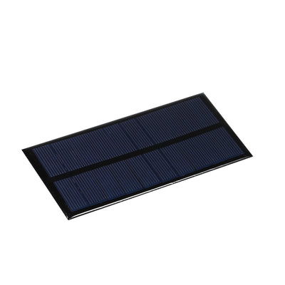 Harfington Mini Solar Panel Cell 5V 200mA 1W 130mm x 60mm for DIY Project Pack of 1