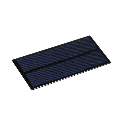 Harfington Mini Solar Panel Cell 5V 200mA 1W 130mm x 60mm for DIY Project Pack of 1