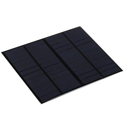 Harfington Mini Solar Panel Cell 6V 550mA 3.3W 165mm x 133mm for DIY Project Pack of 1