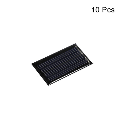 Harfington Mini Solar Panel Cell 2V 45mA 0.09W 44mm x 26mm for DIY Project Pack of 10