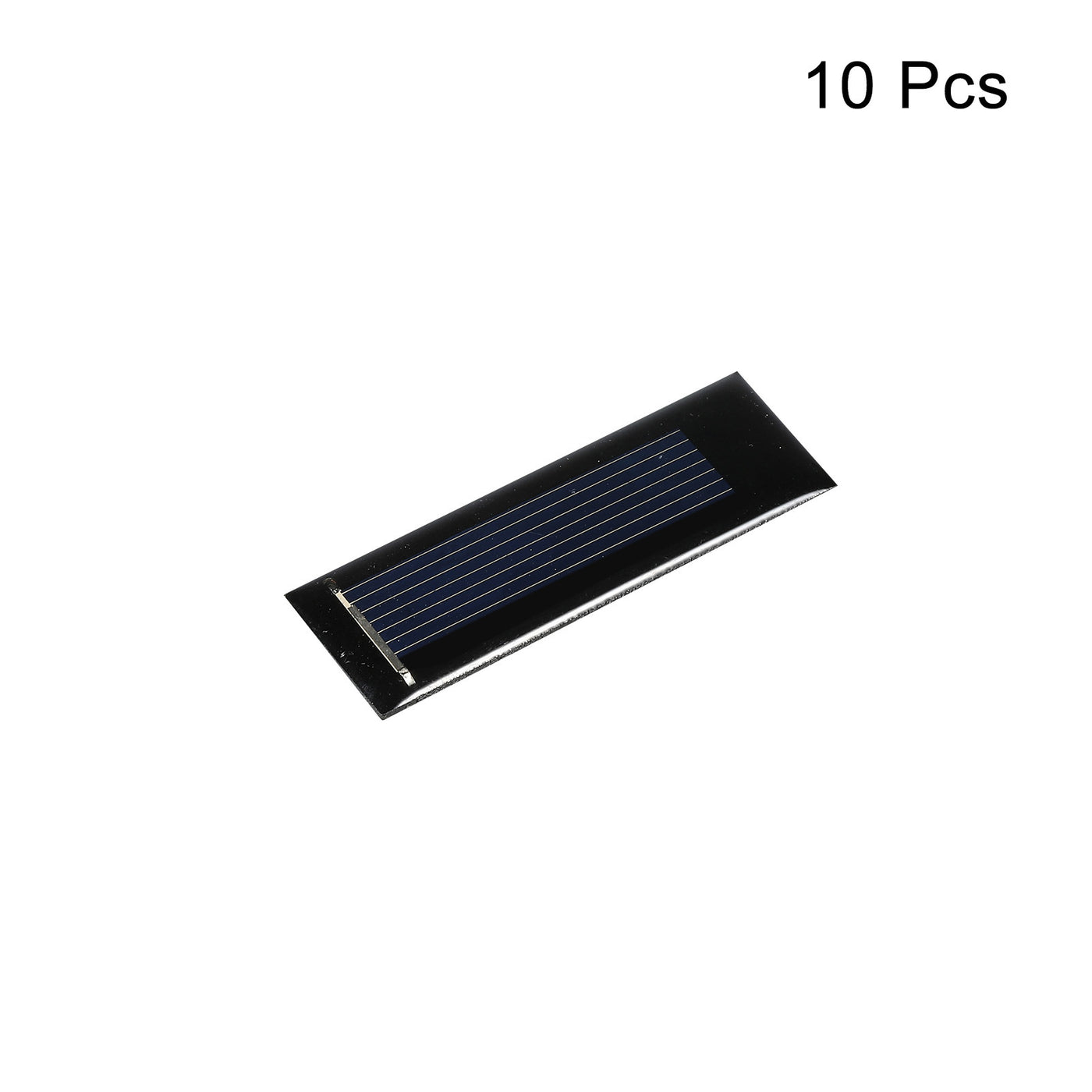 Harfington Mini Solar Panel Cell 0.5V 160mA 0.08W 53mm x 18mm for DIY Project Pack of 10