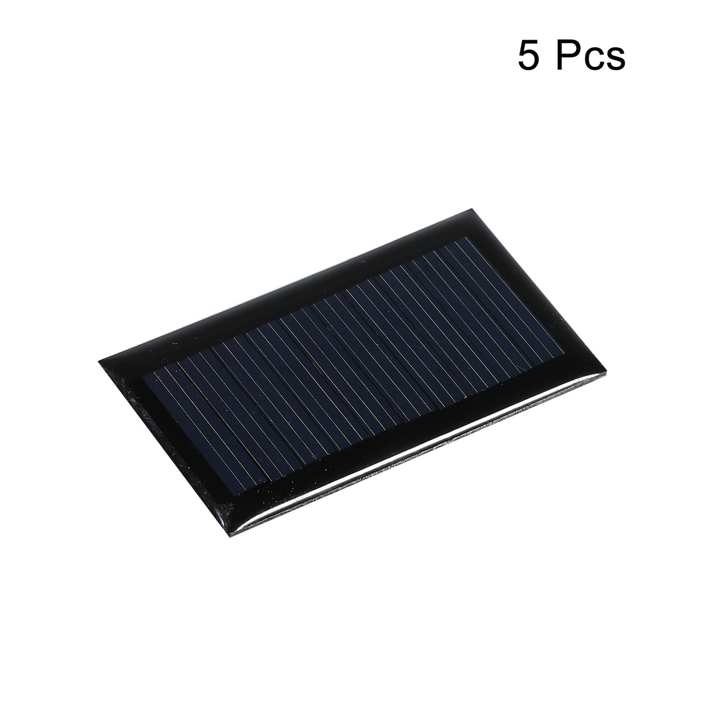 Harfington Mini Solar Panel Cell 5V 45mA 0.225W 53mm x 30mm for DIY Project Pack of 5